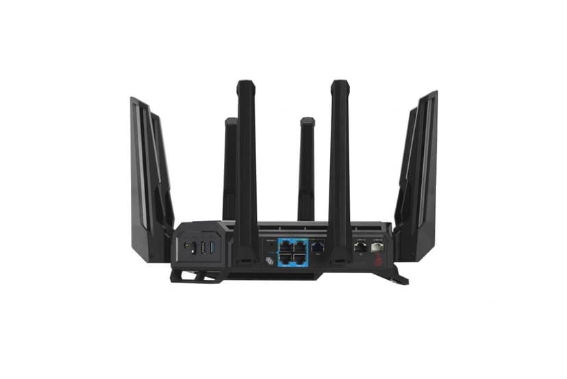 ASUS ROG Rapture GT-BE98 Quad-band WiFi 7 AiMesh Extendable Gaming Router, 25Gbps, 320MHz, 4K-QAM, Dual 10G Ports, Quad 2.5G Ports, Subscription-free Network Security, VPNs, 4G LTE/5G Mobile Tethering - 7