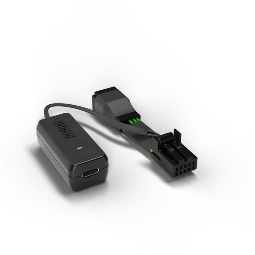 Dongar Dashcam Power Adapter (10-pin Type A) for Select Mazda Vehicles. Compatible with 2017+ CX5, CX9 and More. Connects to Rearview Mirror, Built-in USB Power Source, Easy to Install - 1