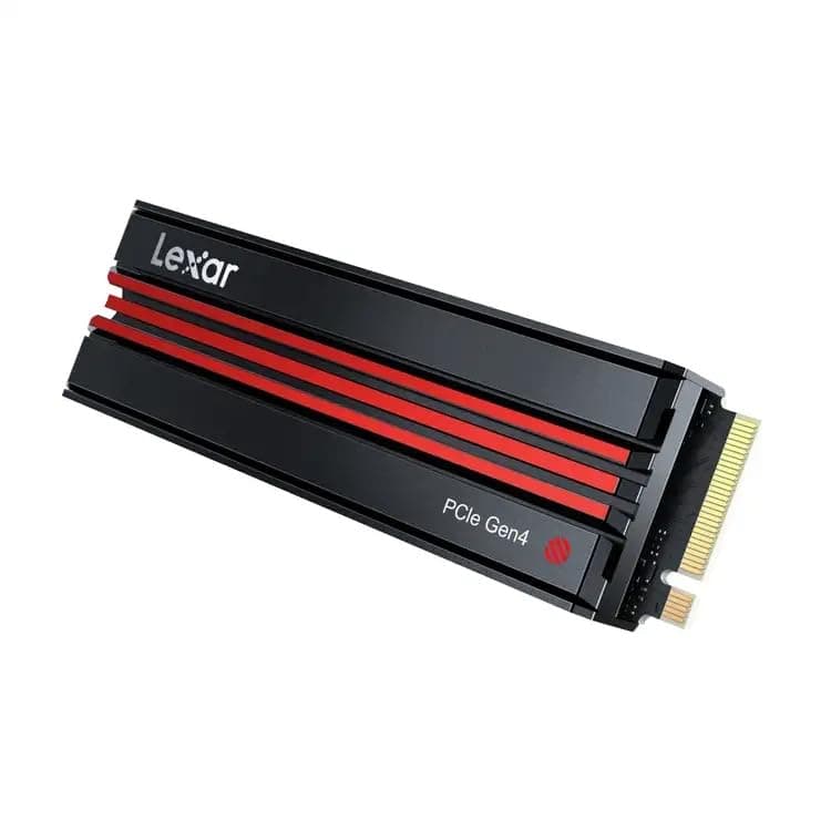 Lexar EQ790 4TB SSD with Heatsink, M.2 2280 PCIe Gen4x4 NVMe 1.4 Internal SSD, Up to 7,000MB/s Read, High-Performance Storage Internal Solid State Drive for PS5, PC, Laptop, Gamers