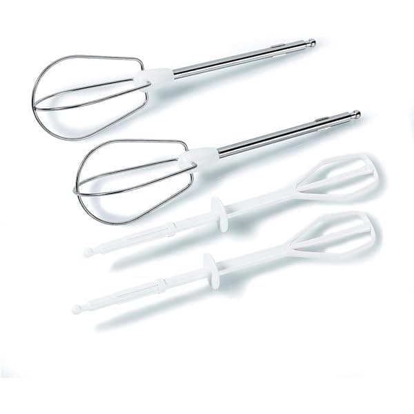 Moulinex Easymax, Batteur électrique, 200 W, 2 vitesses, 2 jeux de fouets inclus, Ergonomique, Compact, Blanc ABM11A30 - 7