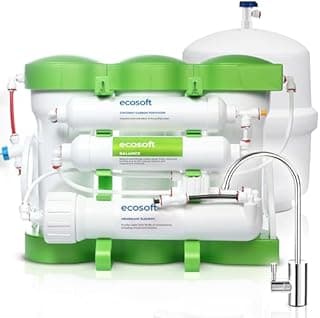 Ecosoft P’URE Balance filtre à osmose inverse | avec pompe intégrée pour une pression stable | eau potable enrichie en calcium | installation sous évier - 1