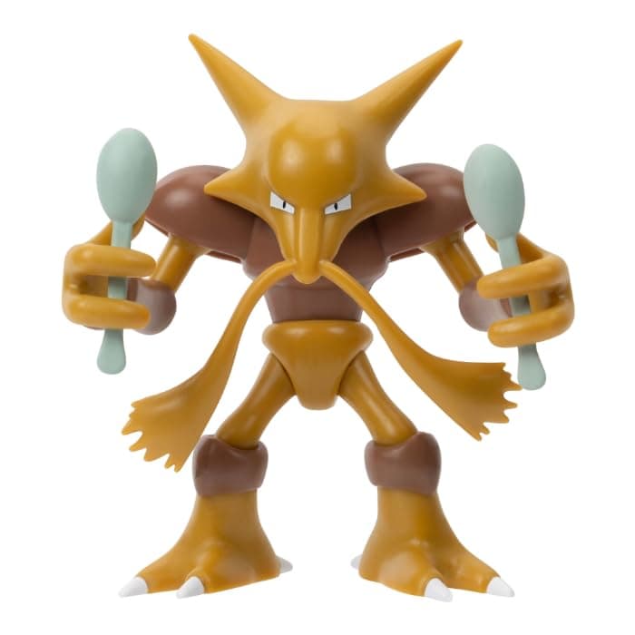 PKW Figurine de Combat MP 10Pk 5,1 cm : Pikachu #4, Squirtle #5, Bulbasaur #5, Charmander #5, Geodude, Mimikyu, Pawniard, Bonsly, Oshawott; 11,4 cm Alakazam - TGT - 2