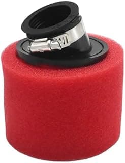 Ollanoos 35mm Air Filter Foam Cleaner, Arc Air Filter Compatible with 50cc 70cc 90cc 110cc 125cc 150cc Dirt Bikes, ATVs, Go Karts and Scooters (Red) - 1