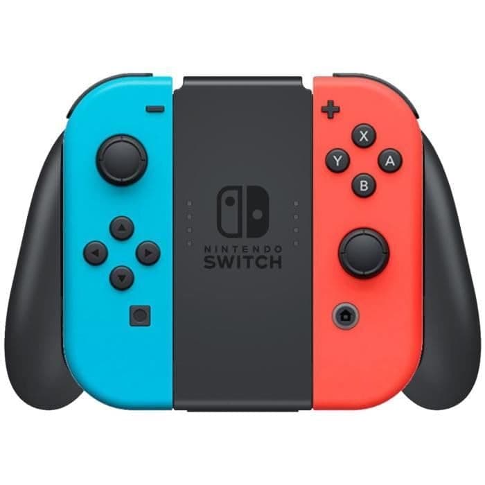 Nintendo Console Switch avec Joy-Con bleu néon et rouge néon - 7