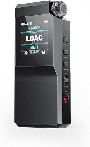 FiiO BTR17 Flagship Bluetooth Headphone Amplifier (Black)