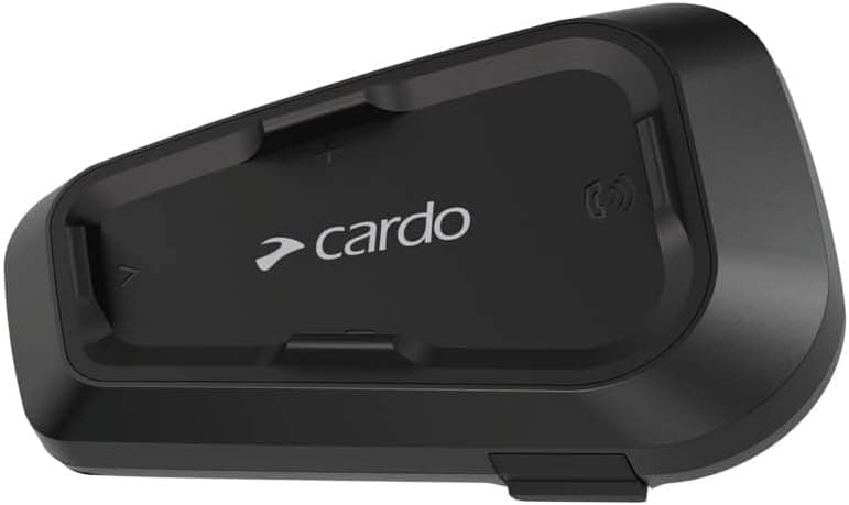 Cardo Spirit Motorcycle Bluetooth Communication Headset - Dual Pack, Black