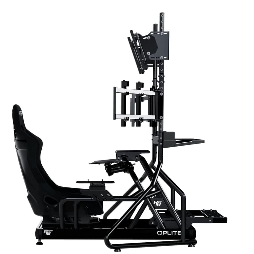 R8 Single Monitor Stand Black - 6