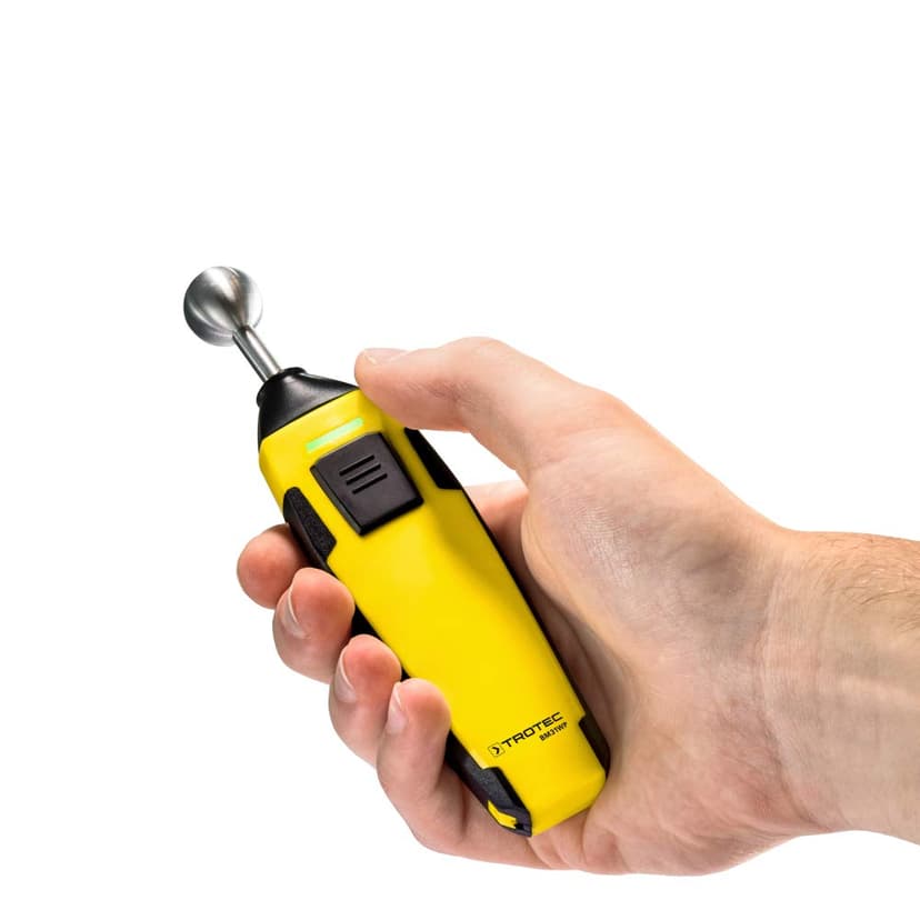 TROTEC Moisture Meter BM31WP: App Sensor, Non-Destructive Moisture Detection, Black, Freestanding - 3