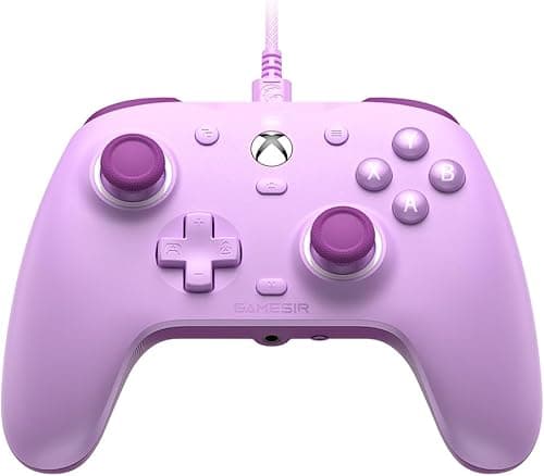 GameSir G7 SE Wired Controller for Xbox Series X|S, Xbox One & Windows 10/11, Plug and Play Gaming Gamepad with Hall Effect Joysticks/Hall Trigger, 3.5mm Audio Jack - Purple