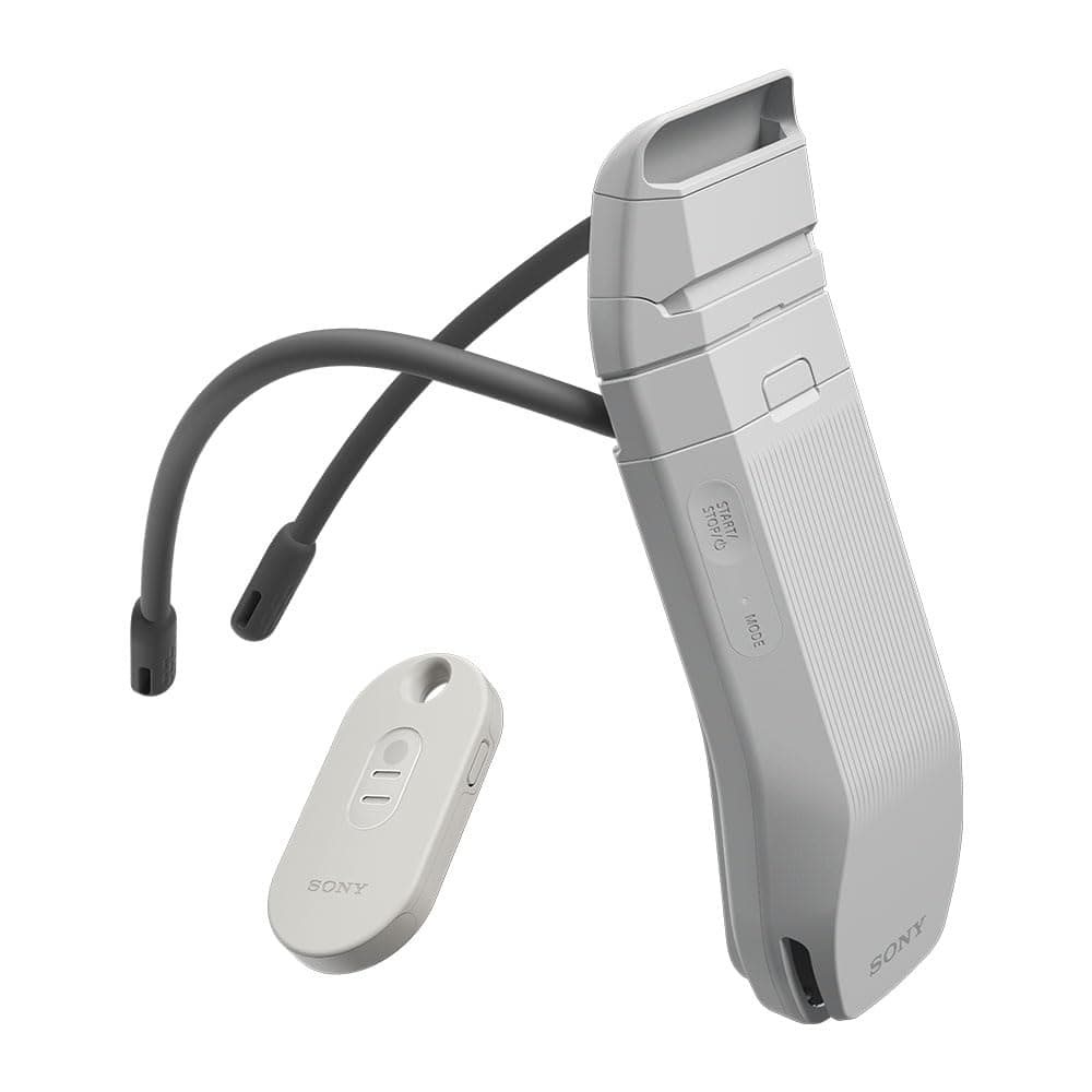 REON Pocket Pro Plus, Appareil Portable de Refroidissement et de Chauffage, régulation Intelligente de la température, Flux d'air Silencieux, autonomie jusqu'à 15 Heures, Mains Libres, Confortable