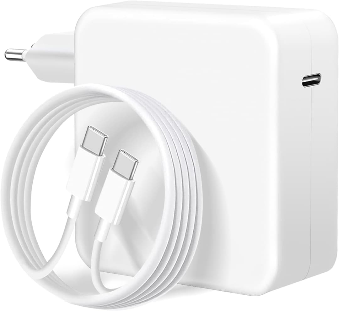 96W USB C Charger for MacBook Pro 16/15/14/13 Inch 2021 2020 2019 2019 2018, New MacBook Air, iPad Pro 12.9/11, Type C Suitable USB-C PC Laptop with 2m/6.6ft Cable.