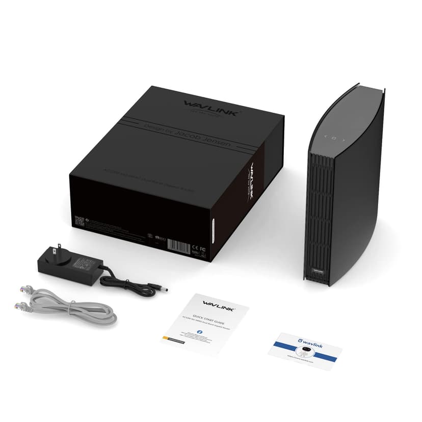 AC3200 Routeur Internet sans fil double bande, 4 ports Fast Ethernet 100/1000 Mbit/s, prend en charge Wi-Fi invité, contrôle parental, QoS, technologie Beamforming - 8