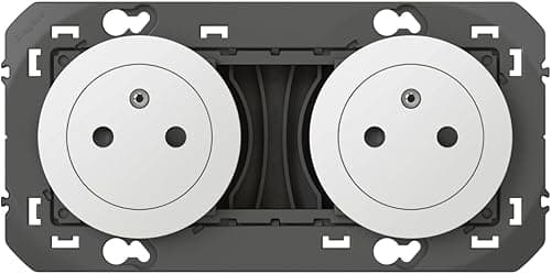 LEGRAND - Prise Double Murale 16A avec Terre dooxie Surfa…