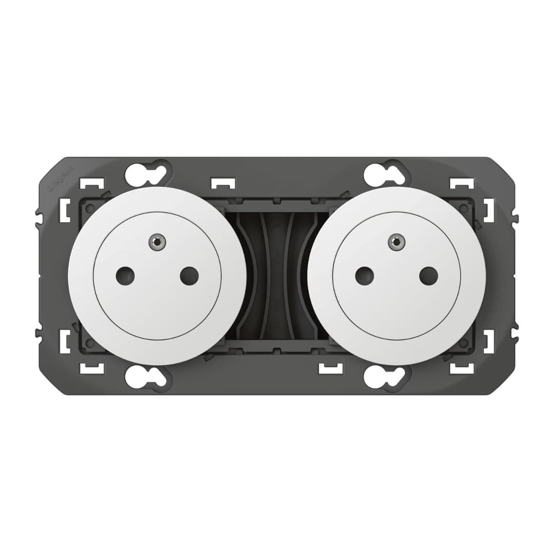 LEGRAND - Prise Double Murale 16A avec Terre dooxie Surfa…
