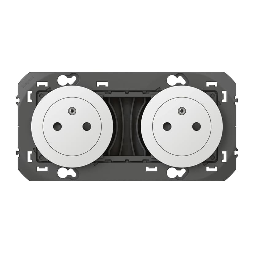 LEGRAND - Prise Double Murale 16A avec Terre dooxie Surfa… - 1
