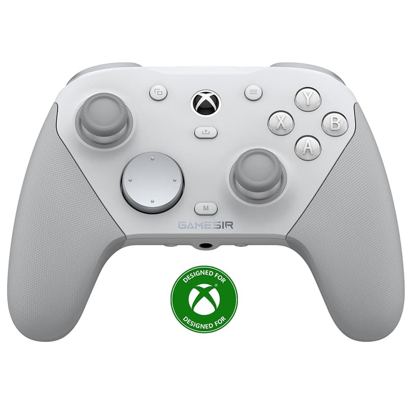 GameSir G7 Pro Manette 1000Hz avec Station de Recharge : Xbox Series X|S, Xbox One, Win 10/11 & Android - Joysticks TMR, Triggers Réglables & 4 Boutons Programmables - Méca Blanc - 1