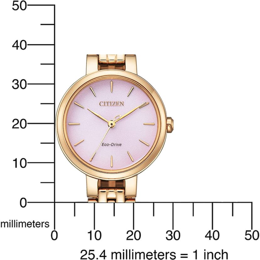 Citizen Women's Analogue Eco-Drive Watch with a Stainless Steel Band - 4