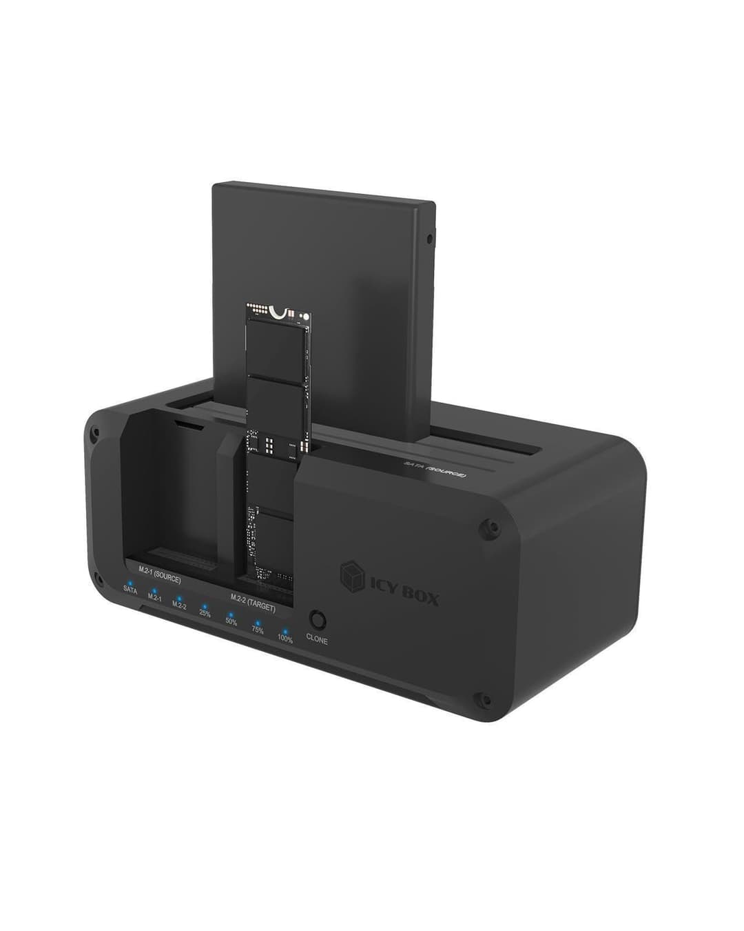 ICY Box Station d'accueil HDD/M.2 NVMe SSD USB 3.2 Gen 2 …