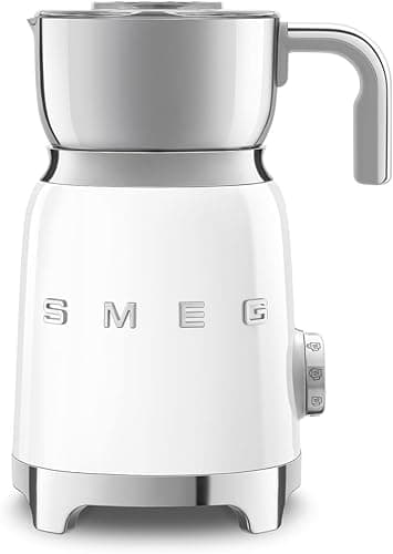 Smeg, Mousseur à Lait Multifonction MFF11WHEU, avec Systè…