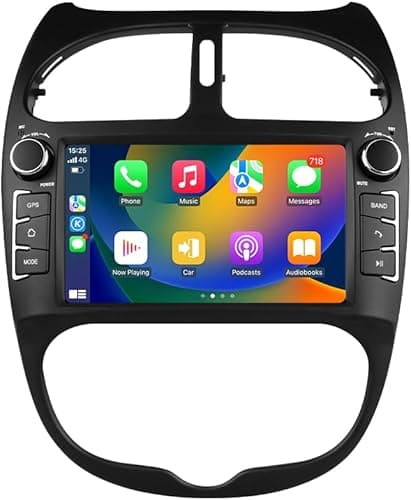 Ossuret Autoradio pour Peugeot 206 206CC 206SW (2000-2008…