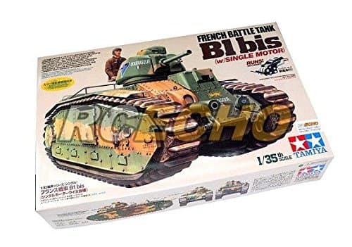 Tamiya 30058 1/35 French Battle Tank B1 bis w/Single Motor