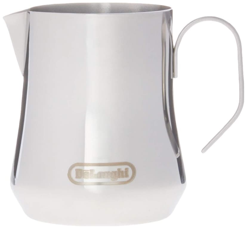 De'Longhi Magnifica Evo ECAM 292.33.SB Kaffeevollautomat mit Milchaufschäumdüse,intuitives Bedienfeld,2-Tassen-Funktion, Silber & Milchkännchen DLSC060, 350 ml, Edelstahl - 6