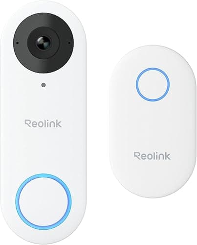 Reolink 5MP Video-Türklingel PoE-Kamera mit Chime, 3:4 Ko…
