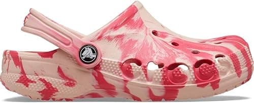Crocs Via Marbled Clog Pink/Multi Size 10 UK Men