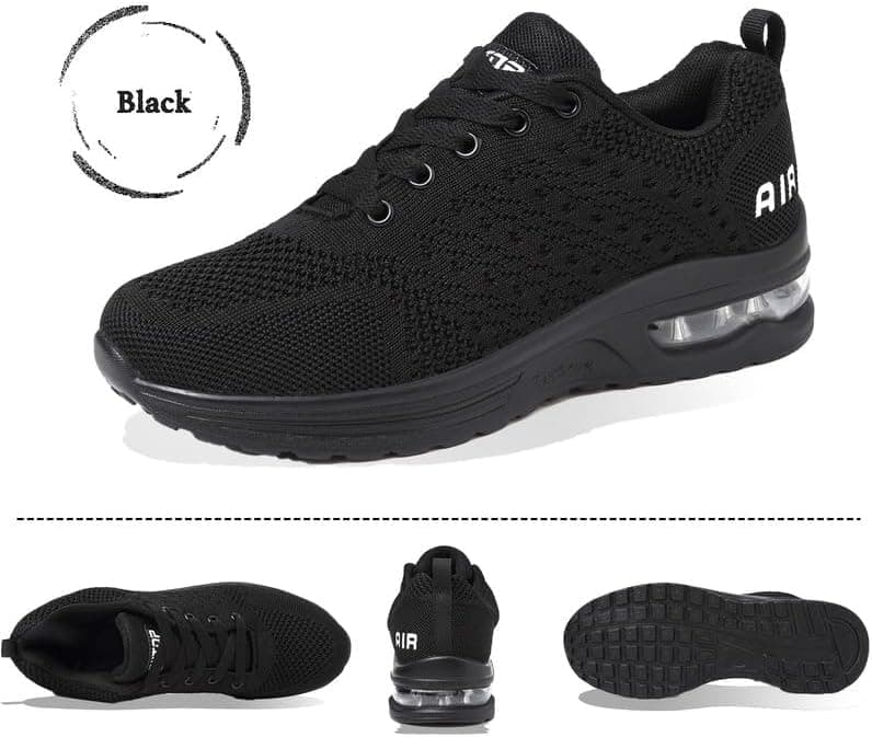 Chaussures de Sport Homme Respirantes, Sneakers de Marche avec Semelle Flexible, Chaussures Casual de Fitness Running Gym - 5