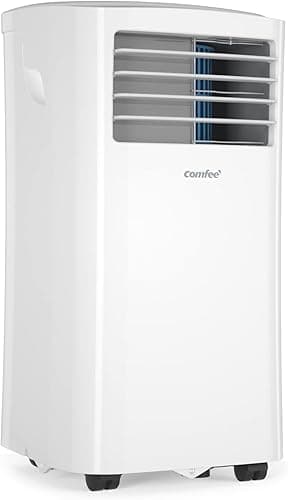 Comfee MPPH-09CRN7 Mobiles Klimagerät, 1280 W, 230 V, weiss, 35,5 x 34,5 x 70,3cm (BTH)
