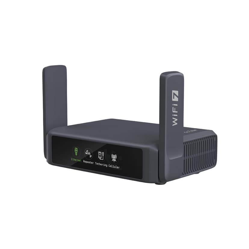 GL.iNet GL-BE3600 (Slate 7) Portable Travel Router, Pocke… - 1