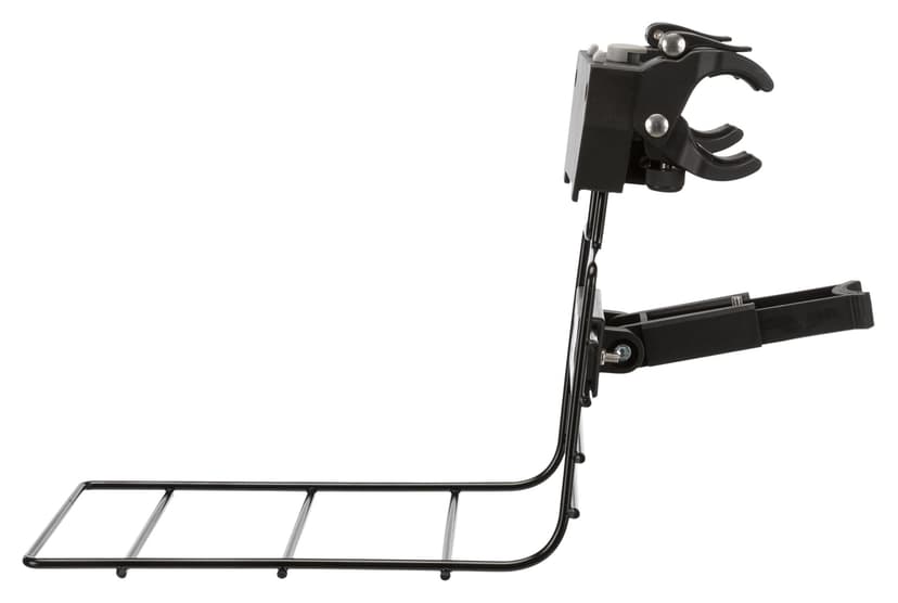 TRIXIE dog bike basket for front up to 13.2 lbs – 16.1 × 18.5 × 11.4 inches – dog bicycle basket for handlebars – includes rain cover and mesh top, 13108 - 6