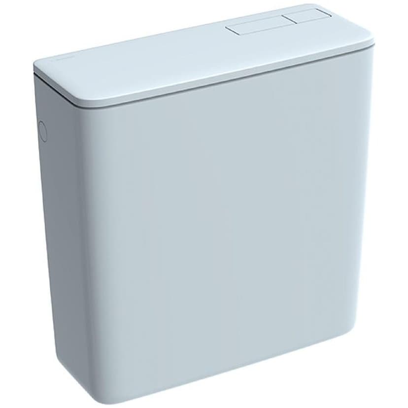 Vista Geberit Ap128 Dual Discharge Cistern Side Connection: Alpine White (128.317.11.5) - 1