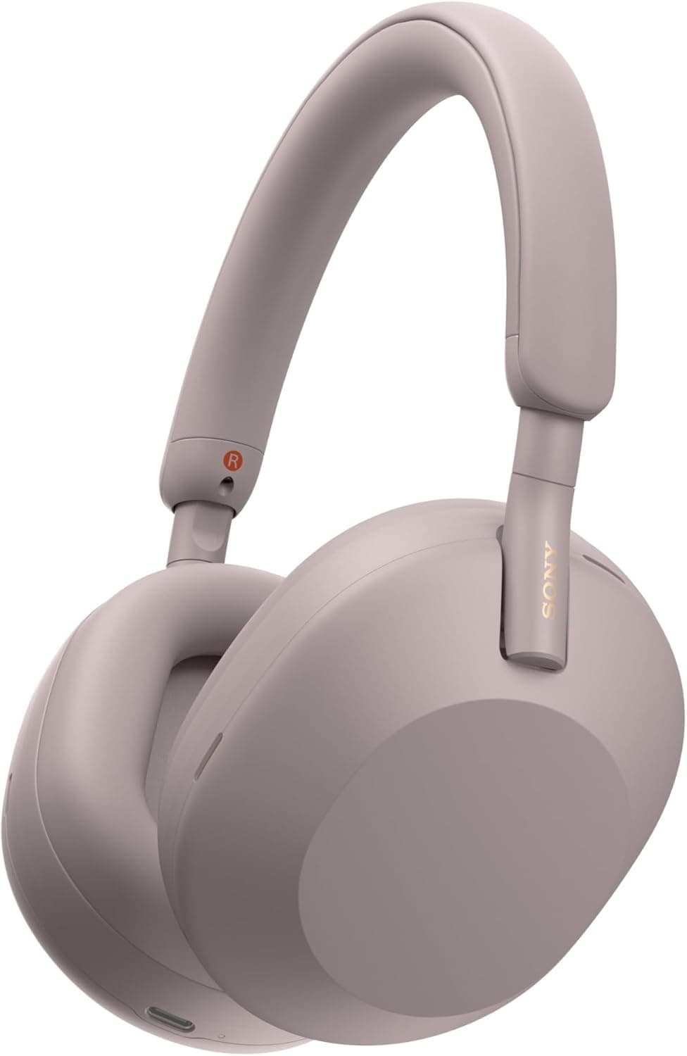 Sony WH-1000XM5 Auriculares Inalámbricos con Cancelación de Activa de Ruido Nivel Premium, Audio Espacial Personalizado, hasta 30h de Batería, Auriculares de Diadema Bluetooth, Rosa Palo