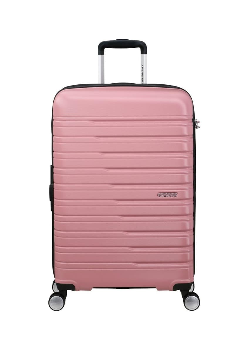 American Tourister Flashline - Spinner L, Valise Extensible, 78 cm, 100/109 L, Rosa Violet (Rose Violet) - 1