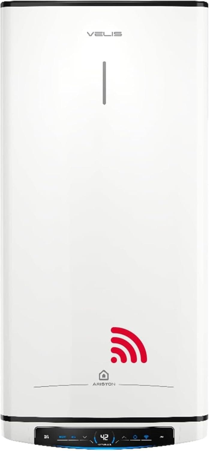 Ariston Velis Pro WiFi (ex.Duo 5 Fleck) - Multi-Position Electric Water Heater with Eco-Evo 79.7 x 27.5 x 51.1, Installation in Spain - 1