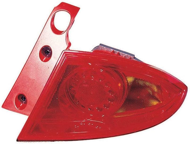 Depo 2206095 Rear Tail Light, Exterior Tail Lamp without Bulb Holder - 1