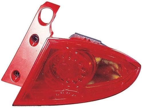 Depo 2206095 Rear Tail Light, Exterior Tail Lamp without Bulb Holder