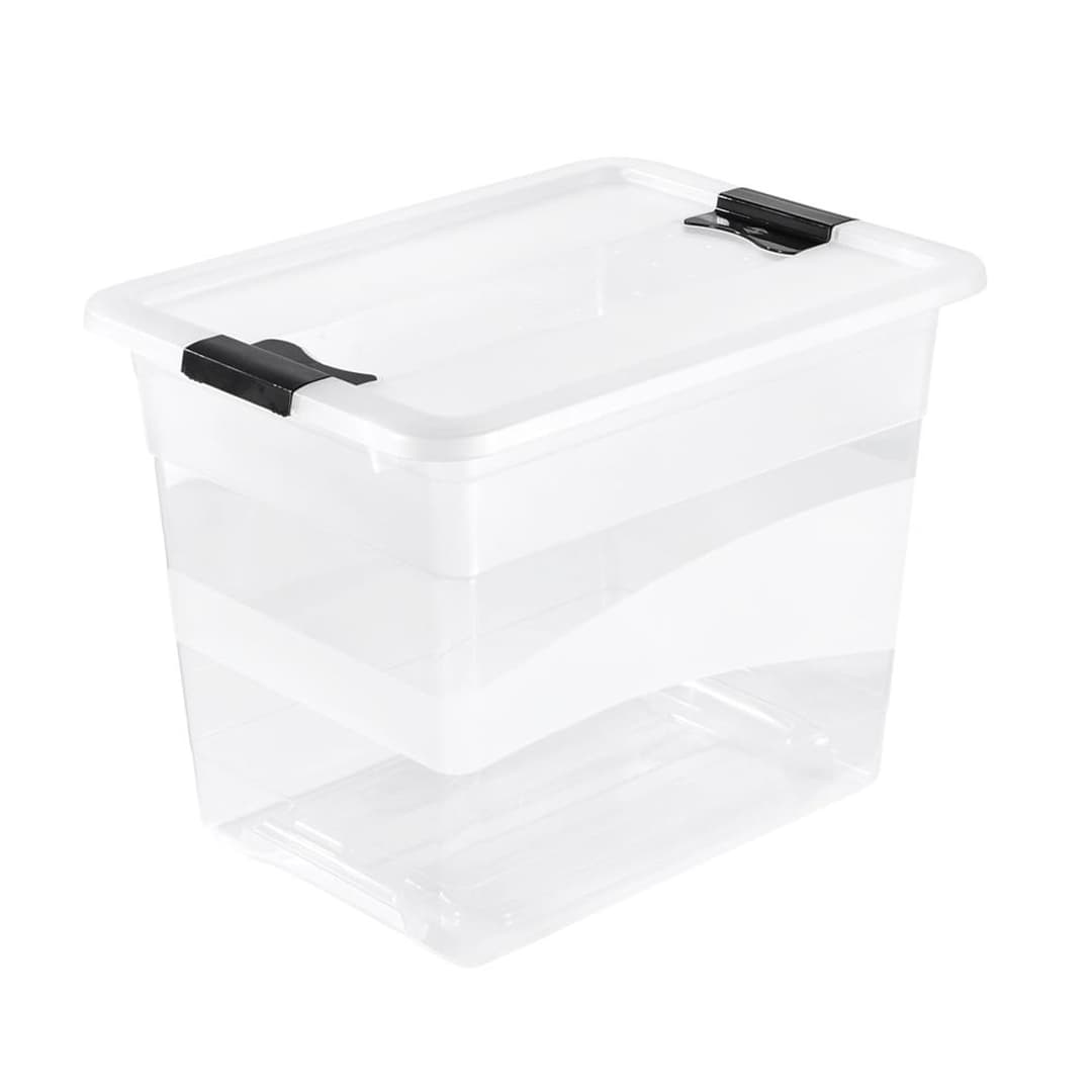 keeeper Boîte de Rangement avec Couvercle et Système de F…