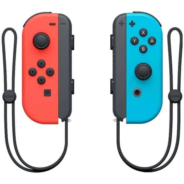 Nintendo Console Switch avec Joy-Con bleu néon et rouge néon - 8
