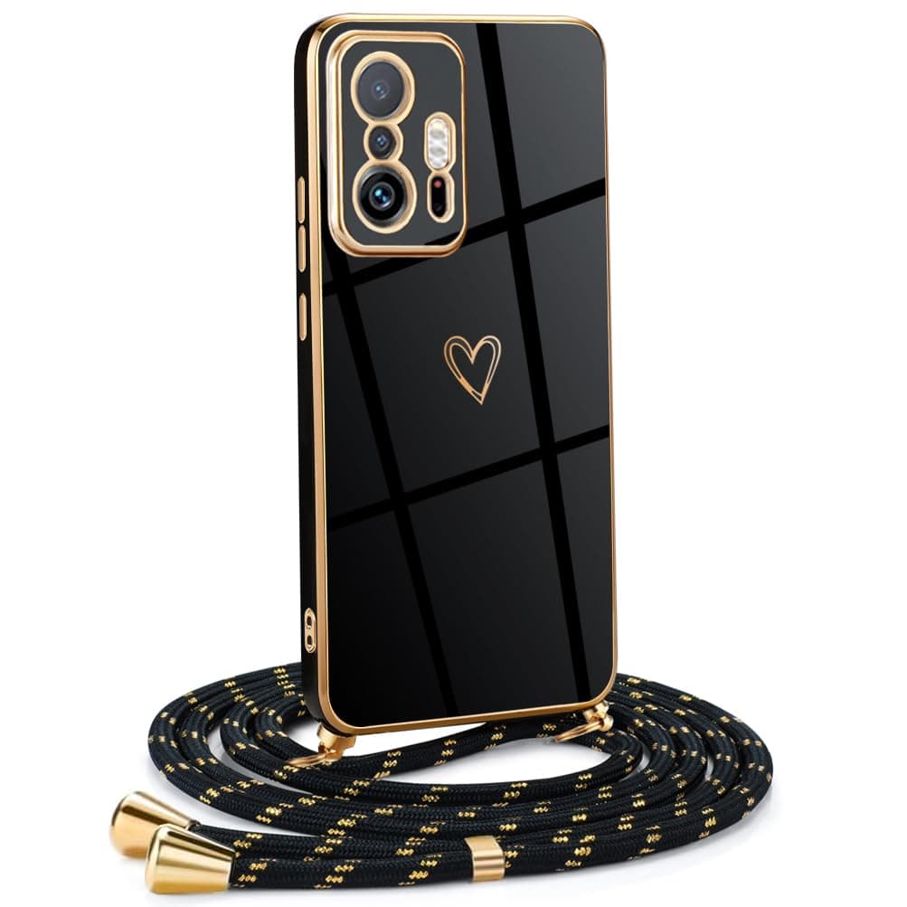 Mkej Coque pour Xiaomi 11T Pro 5G avec Cordon de Collier,…