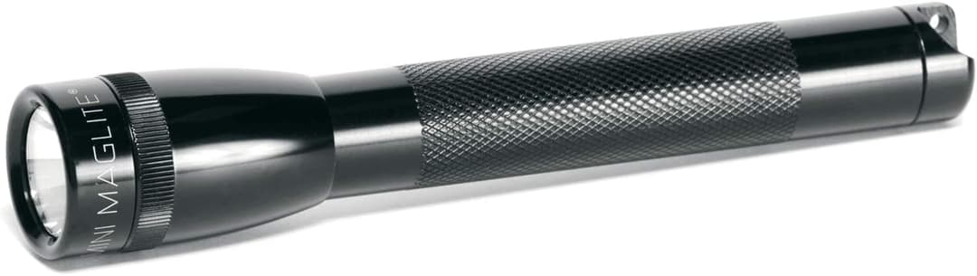 Maglite Black 2Cell AA Led Mini Mag With Holster