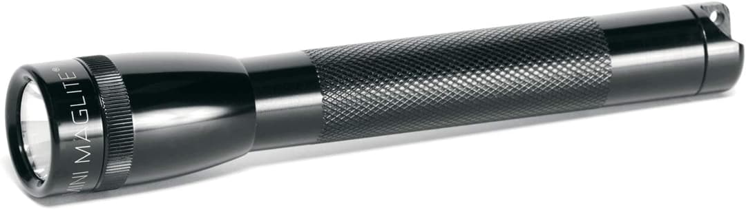 Maglite Black 2Cell AA Led Mini Mag With Holster