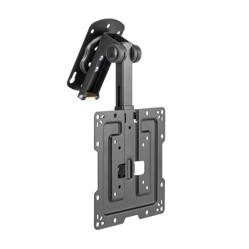 AISENS - CT43S-187 - Swivel Ceiling Stand, Foldable for Monitor/TV 20 kg of 19-43, Black - 3