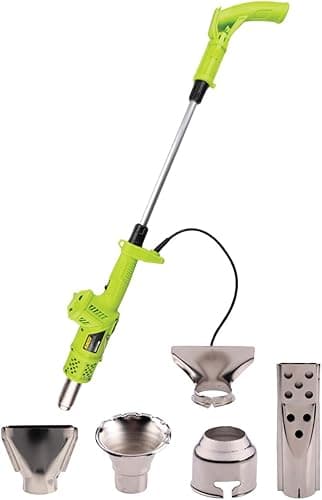 Kinzo Brûleur 3 en 1 - Brûleur à Herbes, Brûleur à Peinture et Allume-Barbecue - 2000 Watt