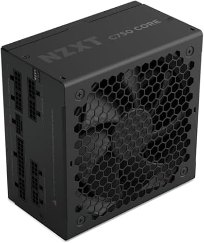 NZXT C850 Gold Core - 850W ATX 3.1 Power Supply - 80 PLUS Gold - Cybenetics Platinum - Fully Modular - PCIe 5.1 600 W 12 V-2x6 - Zero RPM Fan - 10°C Capacitors - Black