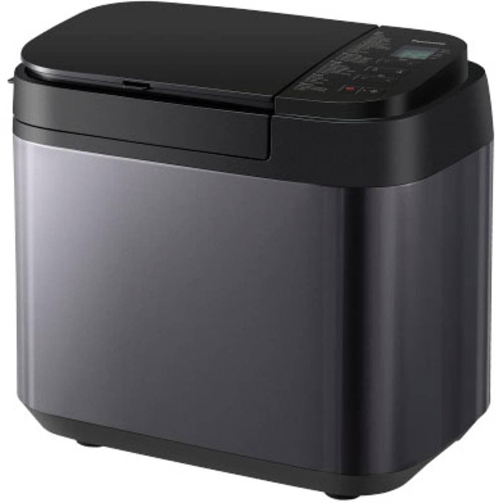 Panasonic SD-YR2540 Machine à pain, avec 32 programmes, 14 programmes automatiques, distributeur de levure, cuisson sans gluten, minuterie, gris foncé