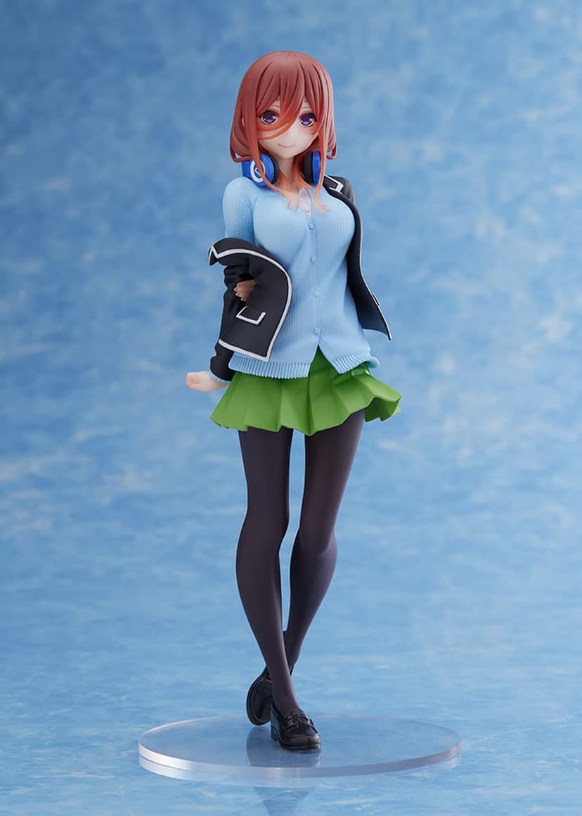 Taito The Quintessential Quintuplets Coreful Figure Nakano Miku ~Uniform ver~ Renewal~Prize Figure - 1
