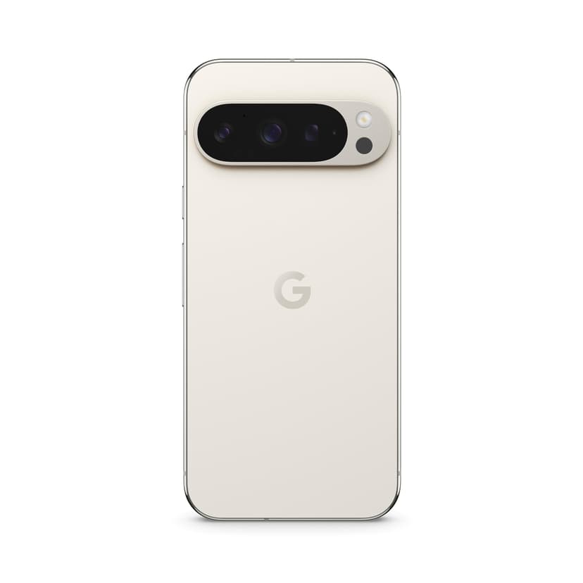 Google Pixel 9 Pro - Unlocked Android Smartphone with Gemini, Triple Rear Camera System, 24-Hour Battery, and 6.3" Super Actua Display - Porcelain, 128GB - 1