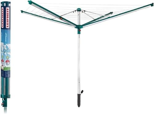 Leifheit Séchoir parapluie Linomatic 500 Deluxe, étendoir…